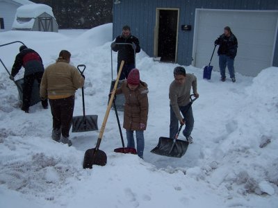 My shovel's broken...